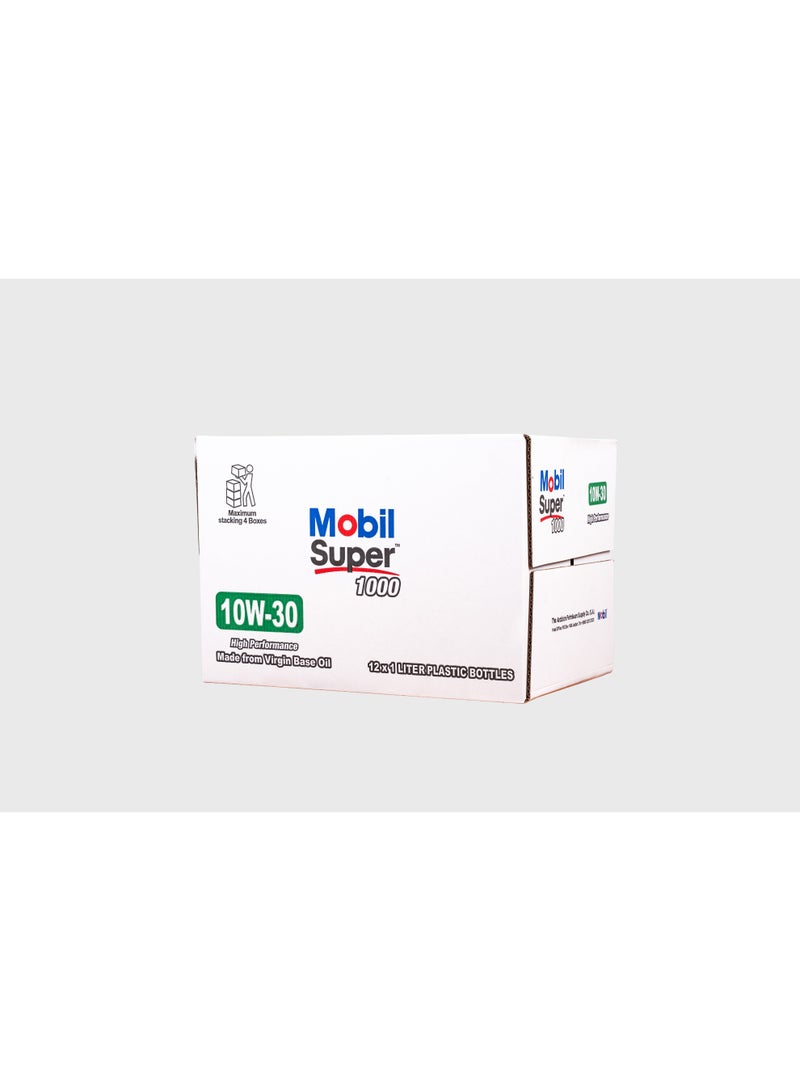 Mobil Super High Performance 10w30 Engine Oil – 12X1L - Image 3